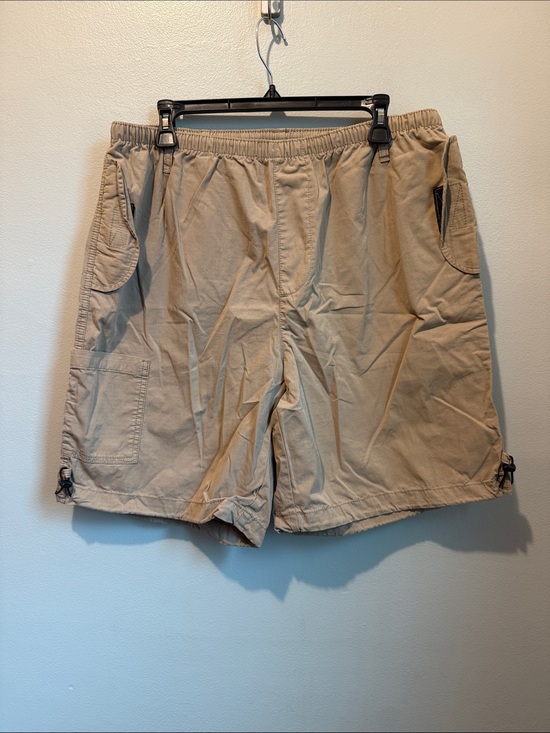 BDG Other - Mars Lowy BDG Medium Tan Cargo Shorts with Elastic Drawstring Waist